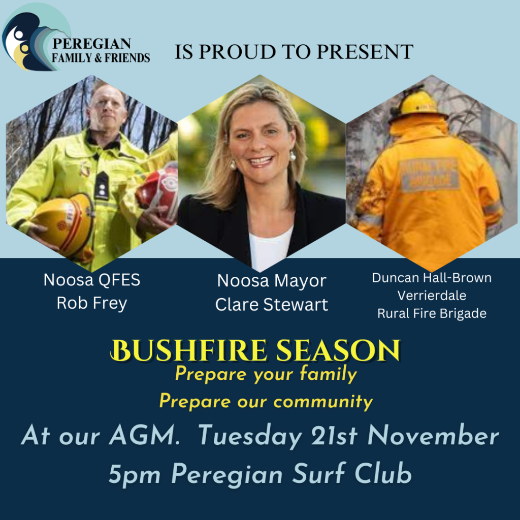 Details for Peregian Family & Friends 2023 AGM Details for Peregian Family & Friends 2023 AGM